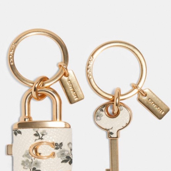 Coach Accessories Coach Lock Key Bag Charm And Key Ring Poshmark